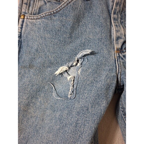 Wrangler Cowboy Cut Men’s Jeans 30x34 Slim Fit Blue Denim 36MWZ Stretch Western - Picture 4 of 13